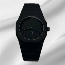 Black Aura Quartz Watch Arabic Dial Watch for Men | Luxury Black Aura Watch for Men